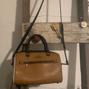 Multi colored, Coach crossbody, leather